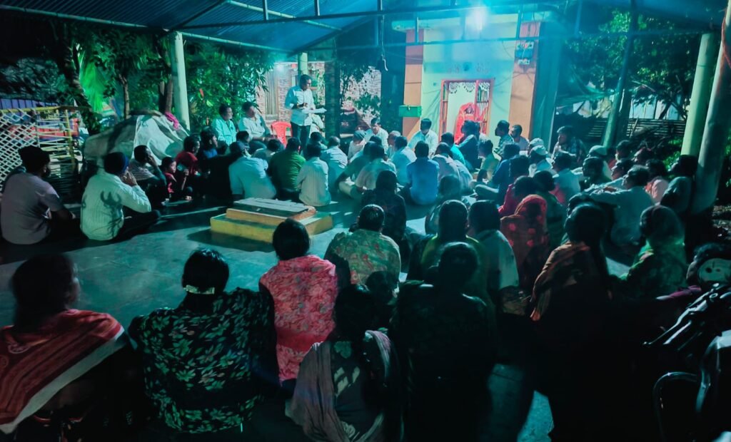 प्रसादनगर मधील शिंगी प्लॉट प्रश्नावर विचार मंथन बैठक संपन्न; समन्वय समितीची स्थापना.!