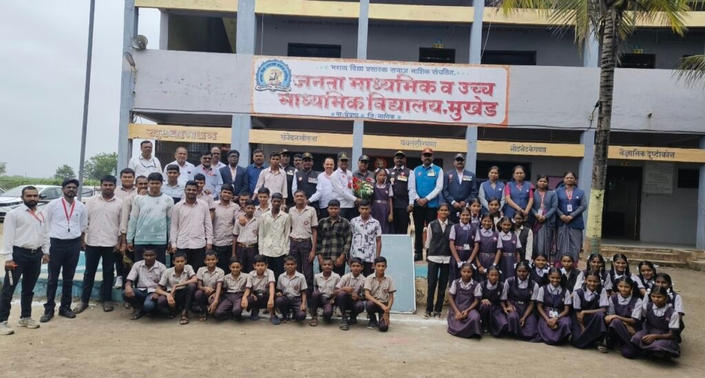 येवला तालुकास्तरीय शालेय मैदानी स्पर्धेत मुखेडच्या जनता विद्यालयाची अव्वल कामगिरी.